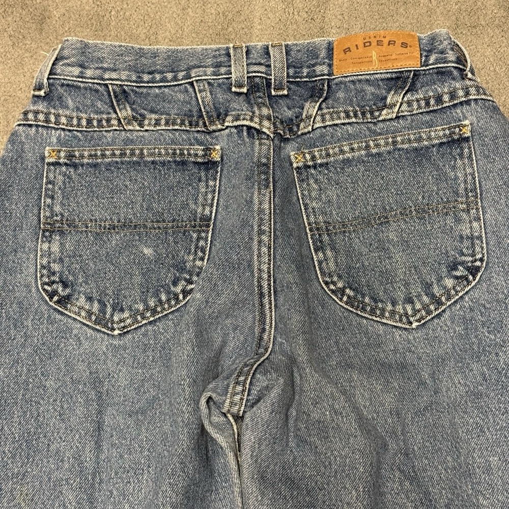 Vintage 90s Lee Riders Size 10 Petite High Waisted Tapered Mom Jeans Mexico